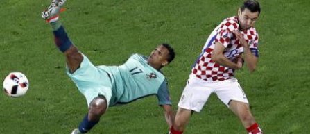 Nani a jucat meciul sau 100 pentru Portugalia in partida cu Croatia